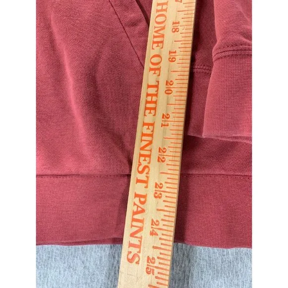 Nike Black‎ Label Cotton Blend Swoosh Hoodie Jacket (Women's XL) Blush Red - Picture 6 of 12